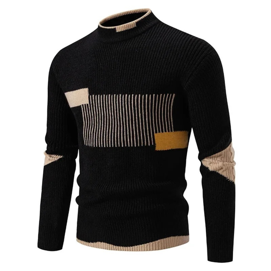 Liam | Elegant Geometric Sweater