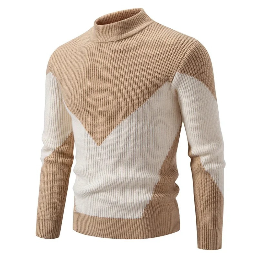 Liam | Elegant Geometric Sweater