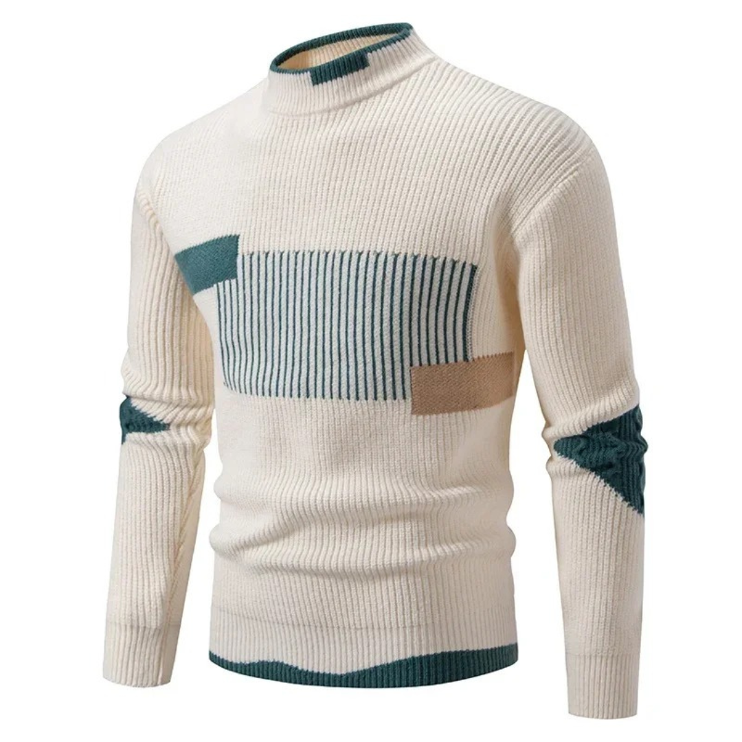 Liam | Elegant Geometric Sweater